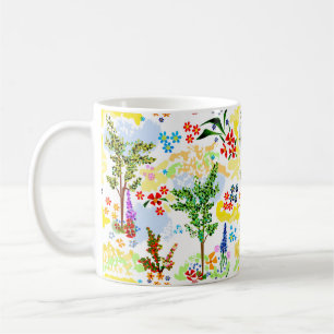 Caneca De Café Jardim de Verão