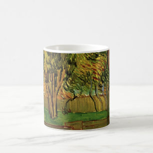 Caneca De Café Jardim do Hospital Santo-Paul de Vincent van Gogh