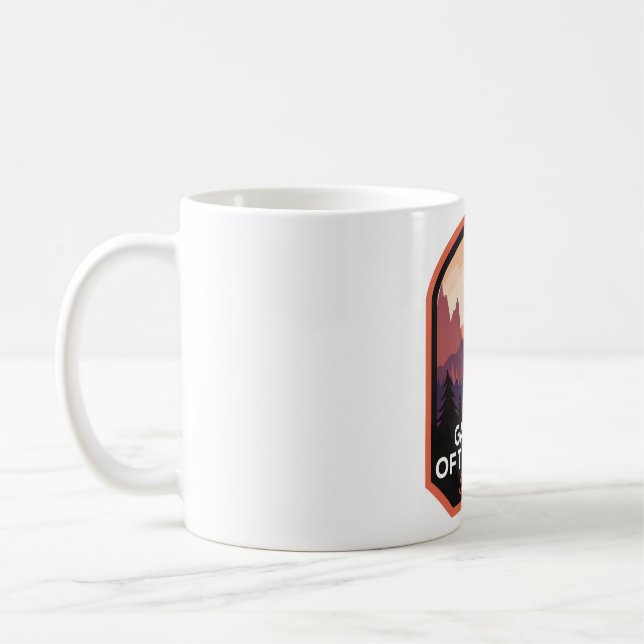 Caneca De Café Jardim dos Deuses do Colorado (Esquerda)