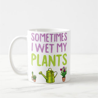 Caneca De Café Jardim é Minha Terapia Às Vezes Molho Minha Calça 