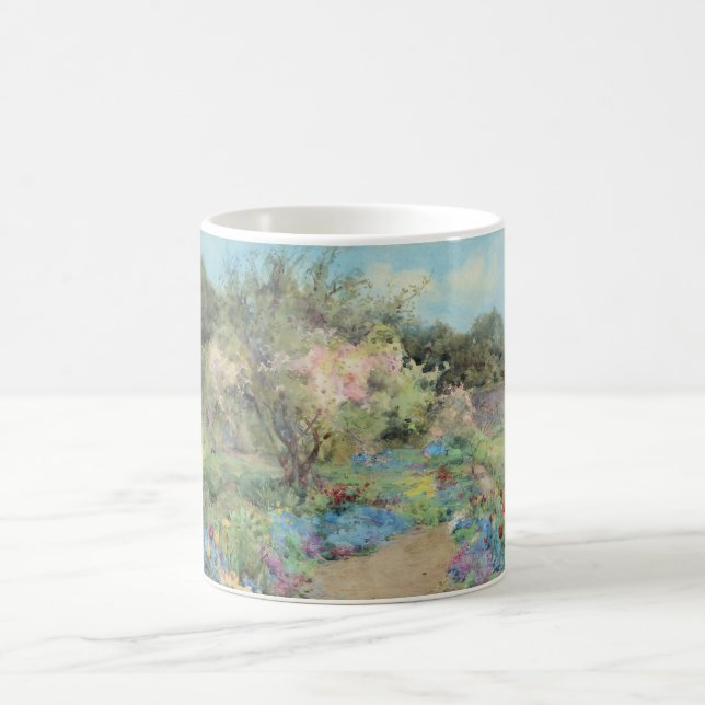 Caneca De Café Jardim em Kilmurry (por Mildred Anne Butler) (Centro)