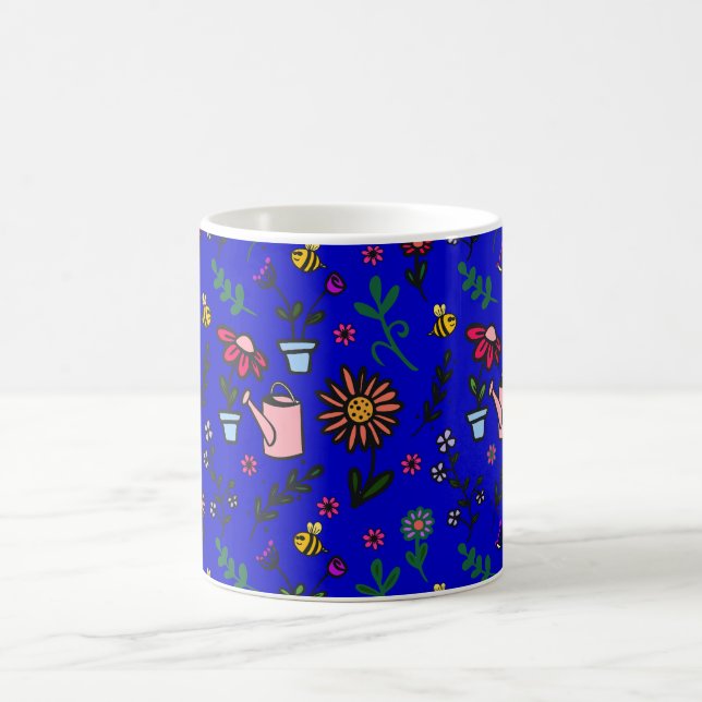 Caneca De Café Jardim Floral (Centro)