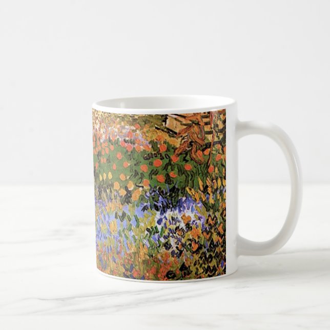 Caneca De Café Jardim Florido,Vincent van Gogh. (Direita)