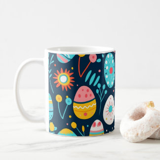 Caneca De Café Jardim Folclórico de Páscoa
