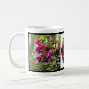 Caneca De Café Jardim Fuchsia