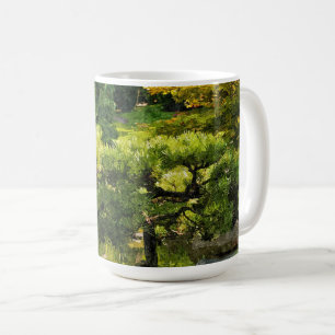 Caneca De Café Jardim Japonês - Estética Tradicional