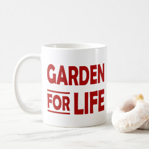 Caneca De Café Jardim Para a Vida