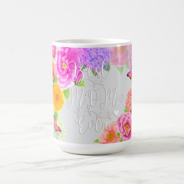 Caneca De Café Jardim Romântico de Peões Melhor Cinza Mãe (Centro)