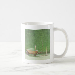 Caneca De Café Jardinagem ainda vida 1985