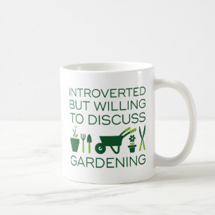 Caneca De Café Jardinagem Apresentada
