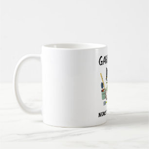 CANECA DE CAFÉ JARDINAGEM DE GATO PRETO PORQUE O ASSASSINATO ESTÁ