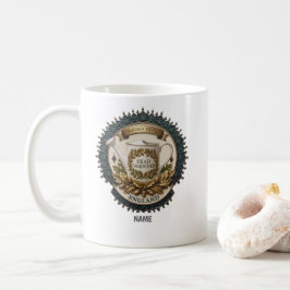 Caneca De Café Jardineiro-Chefe | Relógio de Pulso Personalizado 