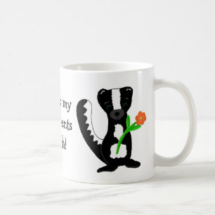 Caneca De Café Jaritataca bonito com dizer