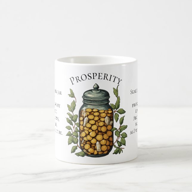 Caneca De Café Jarra da Abundância Entoação de Dinheiro para Pros (Centro)