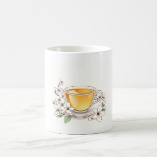Caneca De Café Jasmine Tea Serenity Mug