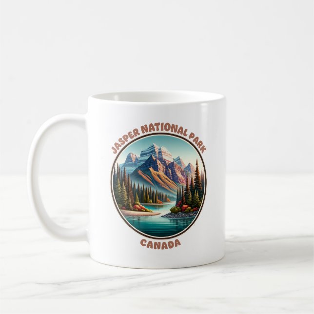 Caneca De Café Jasper National Park Canadá (Esquerda)