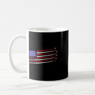 Caneca De Café Jatos de combate patriotas de 4 de julho Avião Ban