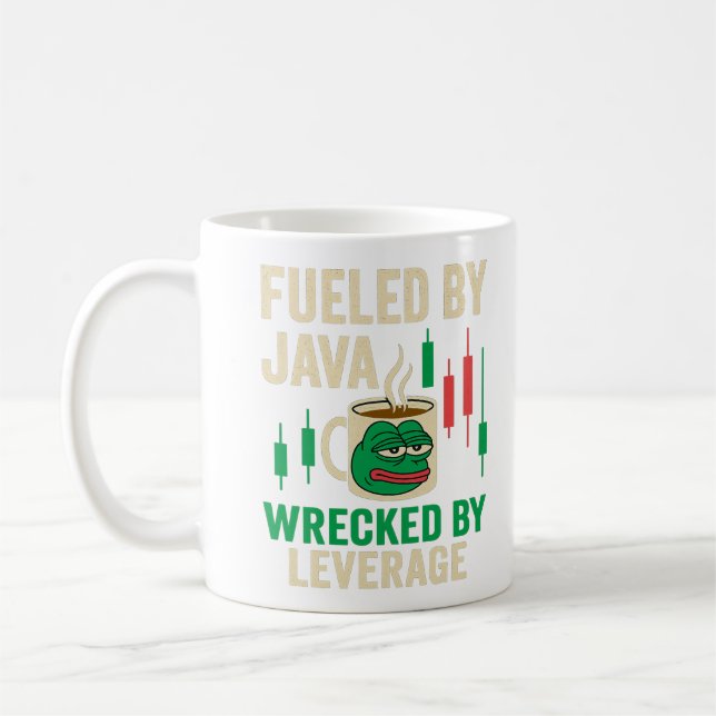 Caneca De Café Java e aproveite o Pepecoin Crypto Mug (Esquerda)
