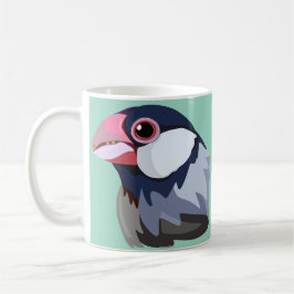 Caneca De Café Java Sparrow — simplificado