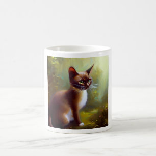 Caneca De Café Javanese Cat