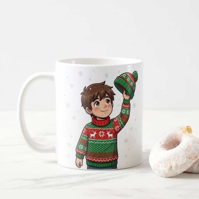Caneca De Café Jawad e hadi (Com Donut)