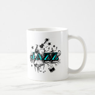 Caneca De Café Jazz Funky