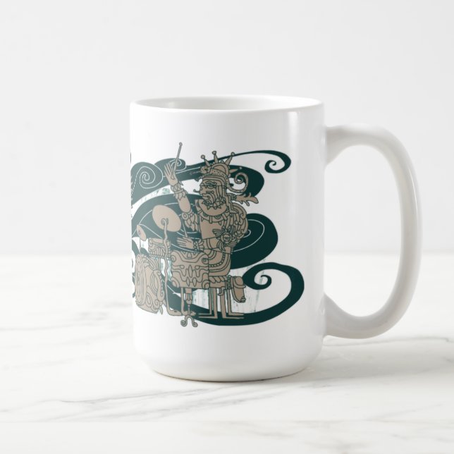 Caneca De Café Jazztecs antigo (Direita)