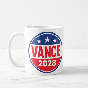 Caneca De Café JD Vance 2028