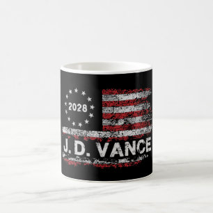 Caneca De Café JD Vance 2028