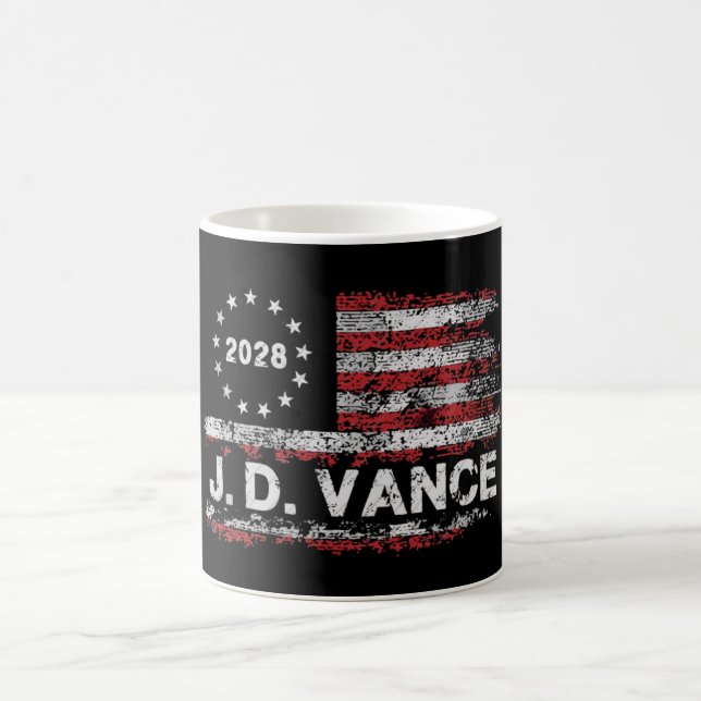 Caneca De Café JD Vance 2028 (Centro)