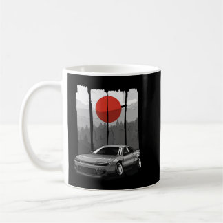 Caneca De Café JDM S15 Silvia Japan Drift Car Ascensão Tuning Sun