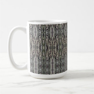 Caneca De Café Jealousy Tree Bark Patterned