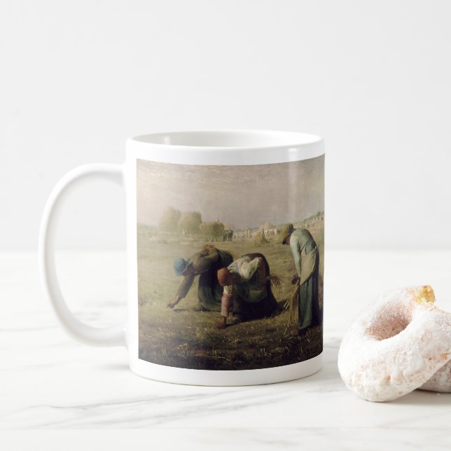 Caneca De Café Jean-François Millet, “ The Gleaners ” (Com Donut)