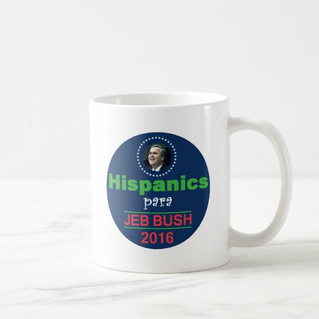 Caneca De Café Jeb Bush 2016 (Direita)