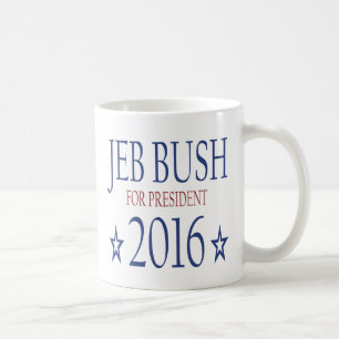 Caneca De Café Jeb Bush para o presidente 2016