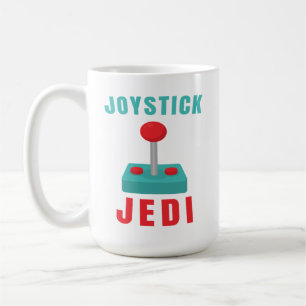 Caneca De Café Jedi do Joystick Pai Gamer Retrô Divertido