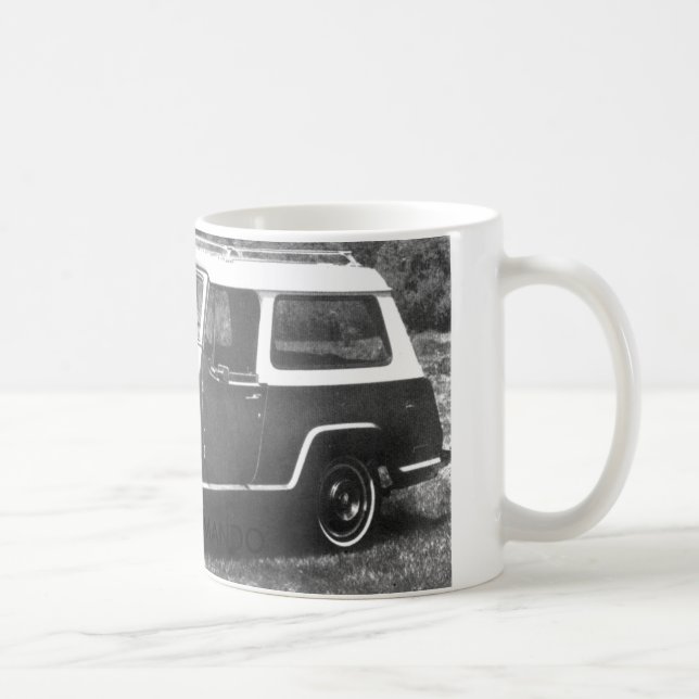 Caneca De Café Jeep2, COMANDO 72-73 (Direita)