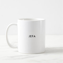 Caneca De Café Jefa | Chefe Feminino | Mug de café espanhol perso