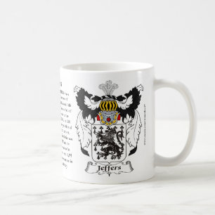 Caneca De Café Jeffers, a origem, o significado e a crista
