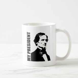 Caneca De Café Jefferson Davis - meu presidente