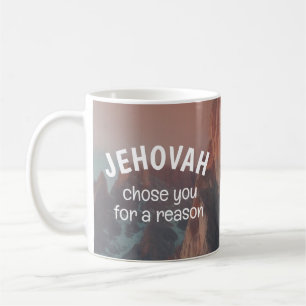Caneca De Café Jehovah te escolheu por uma razão JW