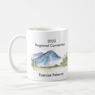 Caneca De Café Jehovah Witness expõe paciência 2023 nome personal