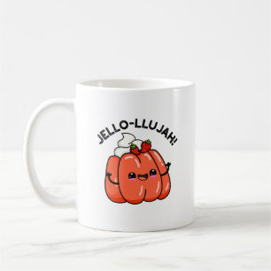 Caneca De Café Jello-Llujah Funny Jello Comida Pun