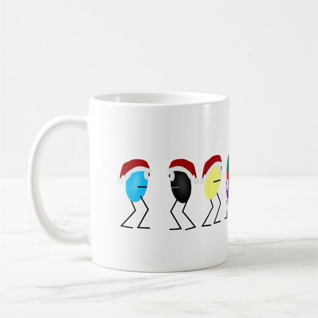 Caneca De Café Jelly Beans Christmas Mug (Esquerda)
