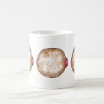 Caneca De Café Jelly Rosquinha Rosquinha Doughnut Hanukkah Chanuk<br><div class="desc">Apresenta um marcador original ilustrativo de uma deliciosa rosquinha de gelatina tocada com açúcar em pó. Perfeito para Hanukkah!</div>