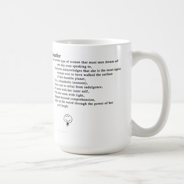 Caneca De Café jennifer (Direita)