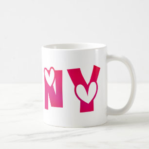 Caneca De Café Jenny nos corações