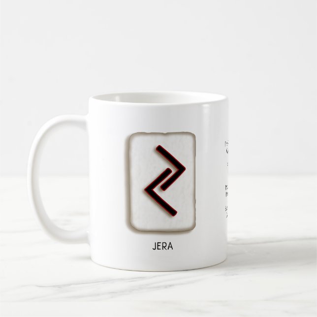 Caneca De Café Jera RuneStone Mug (Esquerda)