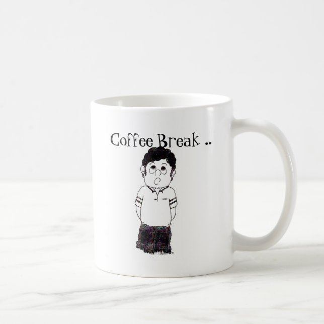 Caneca De Café Jere, fora de minha mente. , traseiro mim… (Direita)