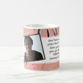 Caneca De Café JEREMIAH 29:11 Modelo de Foto Cristão PINK